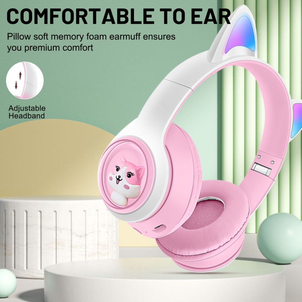 Car Akz-07  Girls Headphones - Image 3