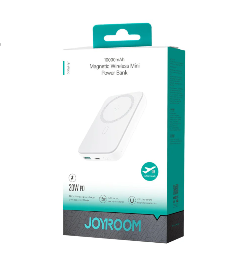 Joyroom 20w Magnetic Mini Wireless Powerbank 10000mAh