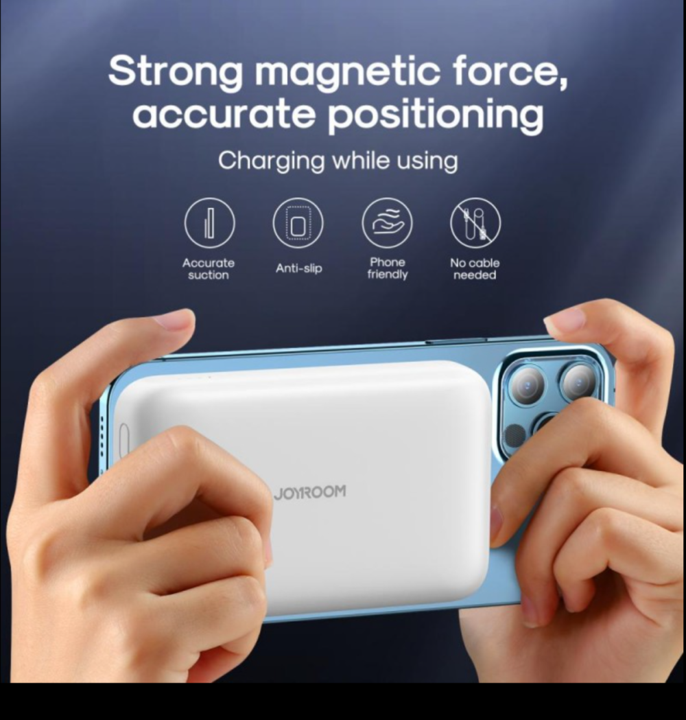 Joyroom 20w Magnetic Mini Wireless Powerbank 10000mAh - Image 4