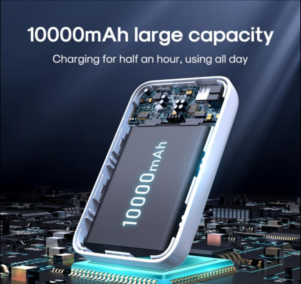 Joyroom 20w Magnetic Mini Wireless Powerbank 10000mAh - Image 2