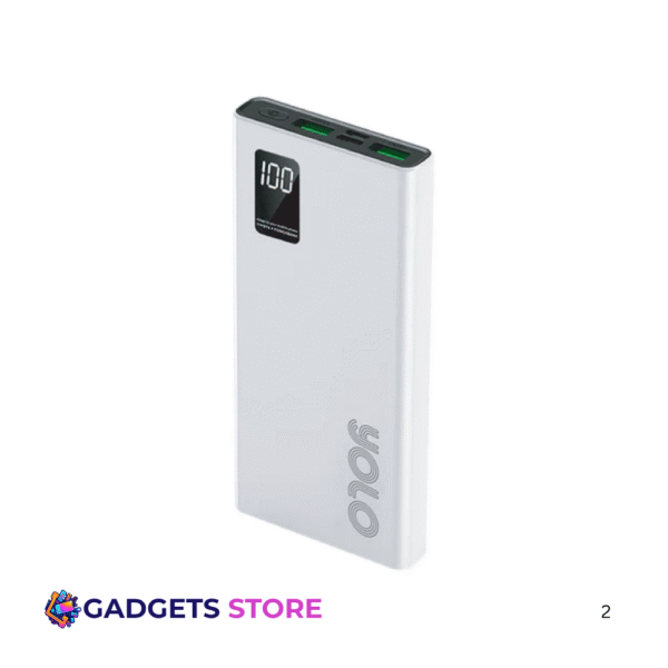 Yolo Insta 10 Power Bank – 10,000 mAh Smart Fast Charge with 22.5 W Output